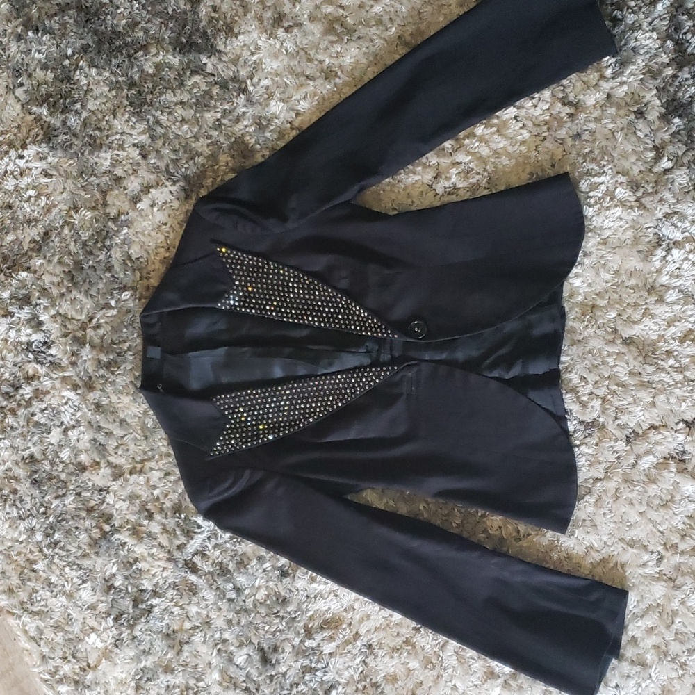 Bedazzled Bebe Blazer